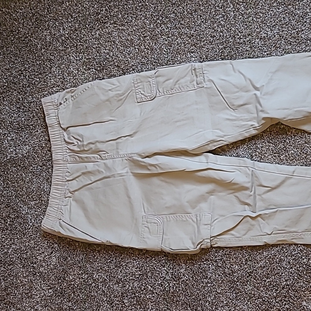 Children's Place adjustable cargo khakis 14H husky